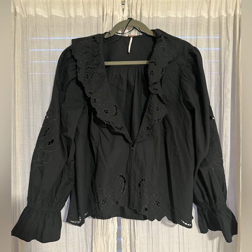 Free People Maisie Cutwork Top